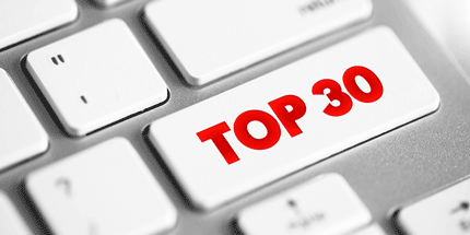 top 30 on keyboard