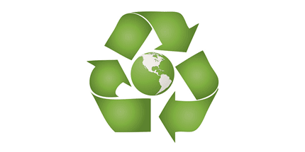 green recycle logo