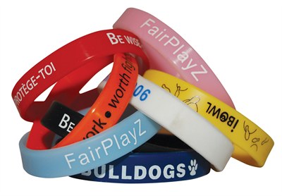 silicone wristbands